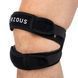 Накладка под колено пателлярный бандаж PATELLA KNEE STRAP EZOUS A-09 1шт черный A-09 фото 2