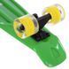 Пенни борд Penny Board круизер пластиковый со светящимися колесами 22' FISH SK-405-8 салатовый-черный-желтый SK-405-8 фото 4