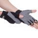 Перчатки для фитнеса и тренировок Zelart SB-161589 S-XXL черный-серый S SB-161589 фото 4