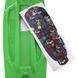Пенни борд Penny Board круизер пластиковый со светящимися колесами 22' FISH SK-405-8 салатовый-черный-желтый SK-405-8 фото 6