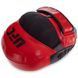 Мини-лапа боксерская изогнутая тренировочная кожа UFC PRO Micro UCP-75344 23х17,5х4,5см 2штуки черный-красный UCP-75344 фото 4