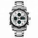 Часы наручные мужские SKMEI 1389SI SILVER, брендовые мужские часы. Цвет: серебряный ws98717-1 фото 3