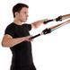 Эспандер Resistance Band многофункциональный 5 жгутов CIMA ET-7912 в чехле разноцветный ET-7912 фото 17