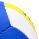 Мяч волейбольный UKRAINE BALLONSTAR VB-6722 №5 PU синий-белый-желтый VB-6722 фото 4