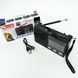 Радио GOLON RX-8866 цифровой портативный радиоприемник с фонариком функцией PowerBank. Цвет: черный ws66942 фото 3