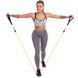 Эспандер многофункциональный для фитнеса 5 жгутов Resistance Band Zelart ET-510 в чехле разноцветный ET-510 фото 15