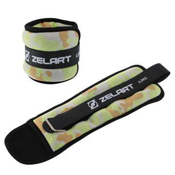 Утяжелители-манжеты для рук и ног Zelart TA-7819-0_5 вес 2x0.5кг цвета в ассортименте TA-7819-0_5 фото