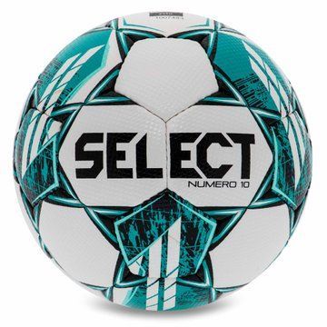 Мяч футбольный SELECT NUMERO 10 FIFA BASIC V23 NUMERO-10-WGR №5 белый-зеленый NUMERO-10-WGR фото