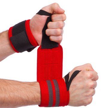 Бинти кистьові для жиму STRENGTH WRIST WRAPS MATSA MA-0668 2штуки кольори в асортименті MA-0668 фото