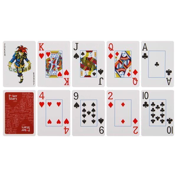 Карты игральные пластиковые SP-Sport POKER Stars 8018 54 карты 8018 фото