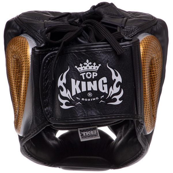 Шлем боксерский с полной защитой кожаный TOP KING Empower TKHGEM-01 S-XL цвета в ассортименте S TKHGEM-01 фото