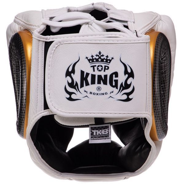 Шлем боксерский с полной защитой кожаный TOP KING Empower TKHGEM-01 S-XL цвета в ассортименте S TKHGEM-01 фото