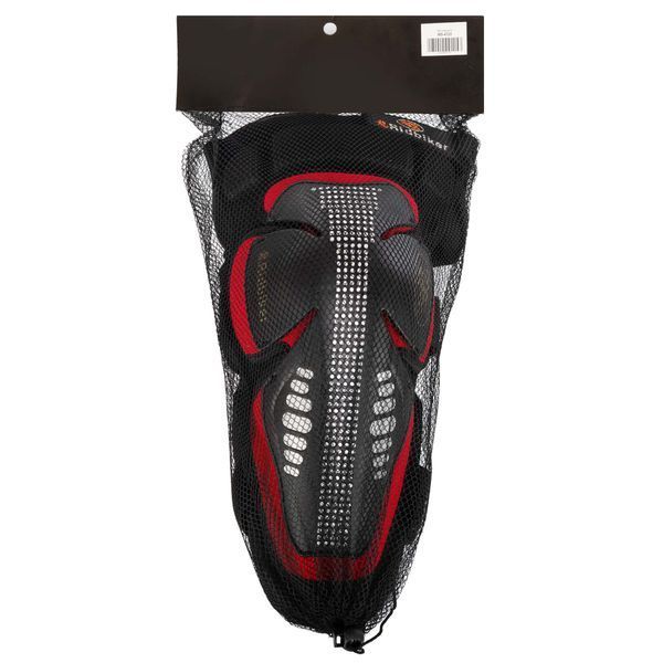 Мотонаколенники Ridbiker MS-4320 2шт черный-красный MS-4320 фото