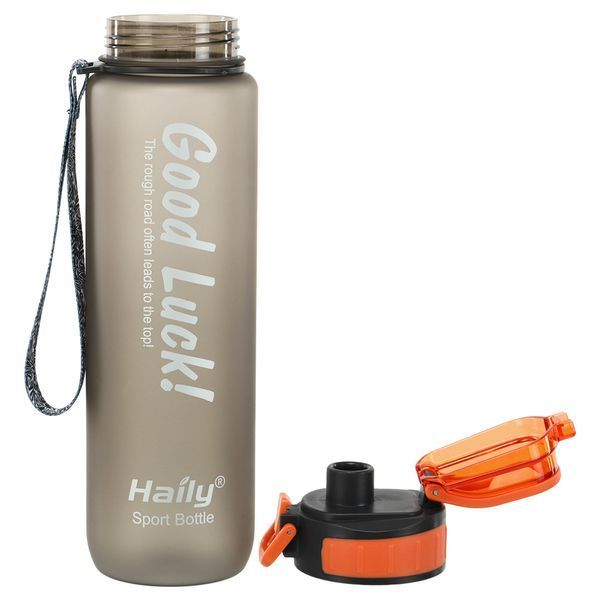 Бутылка для воды HAILY Good Luck 8102 1000мл цвета в ассортименте 8102 фото