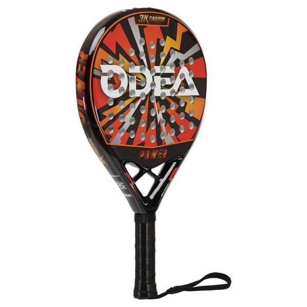 Ракетка для падел-тенниса Padel ODEAR POWER ROUND BT-6583 черный-оранжевый BT-6583 фото