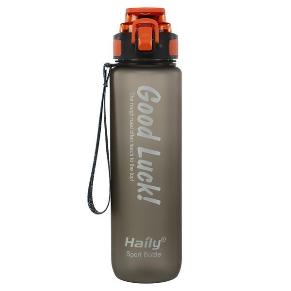 Бутылка для воды HAILY Good Luck 8102 1000мл цвета в ассортименте 8102 фото