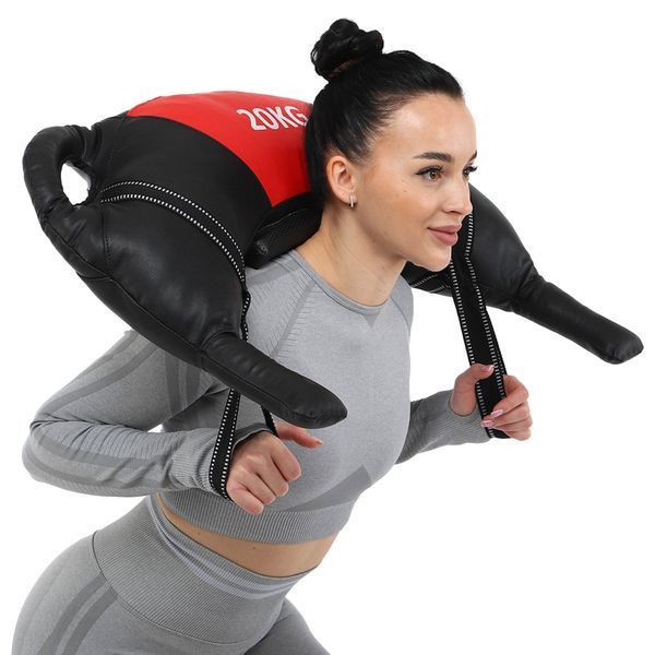 Мешок Болгарский Bulgarian bag Zelart TA-7826-20 вес-20кг черный-красный TA-7826-20 фото