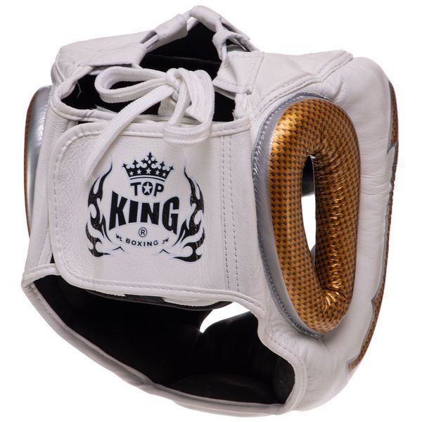 Шлем боксерский с полной защитой кожаный TOP KING Empower TKHGEM-01 S-XL цвета в ассортименте S TKHGEM-01 фото