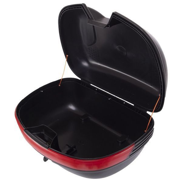 Кофр центральний задній для мотоцикла пластиковий Top Case BUOTAI ZJH-999 1шт 40x26x56см чорний-червоний ZJH-999 фото