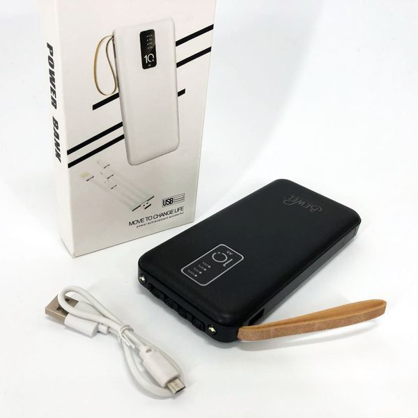 Power Bank зарядное устройство на солнечной батарее 10000mAh с индикатором заряда. Цвет: черный ws53595 фото