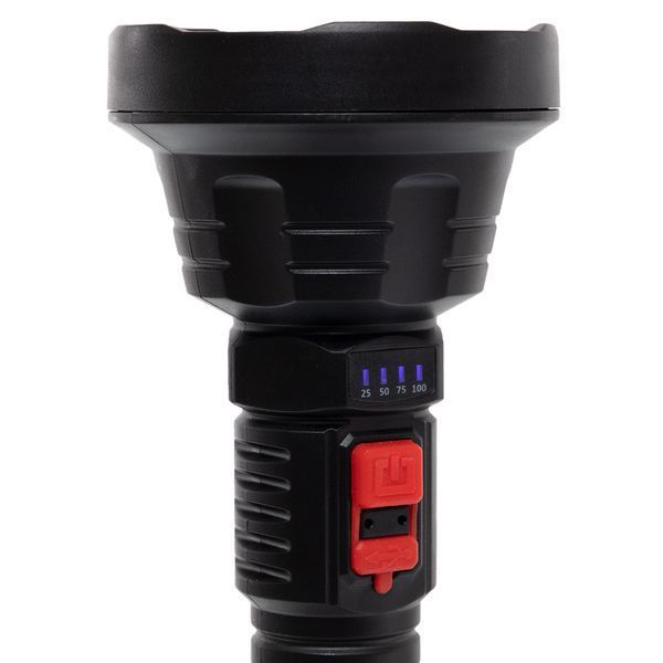 Фонарик ручной светодиодный X-BALOG BL-826-3W черный BL-826-3W фото