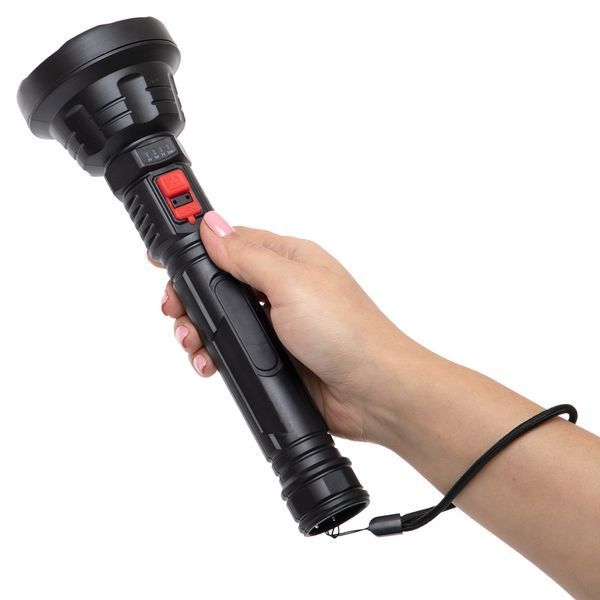 Фонарик ручной светодиодный X-BALOG BL-826-3W черный BL-826-3W фото
