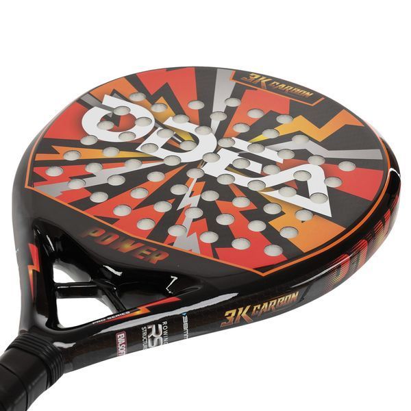 Ракетка для падел-тенниса Padel ODEAR POWER ROUND BT-6583 черный-оранжевый BT-6583 фото