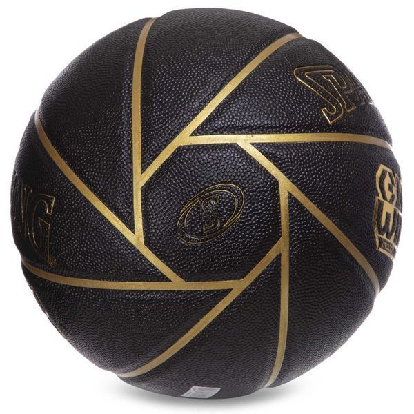 Мяч баскетбольный SPALDING GLOW WIND 76992Y размер 7 черный 76992Y фото