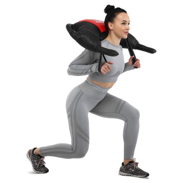 Мешок Болгарский Bulgarian bag Zelart TA-7826-20 вес-20кг черный-красный TA-7826-20 фото