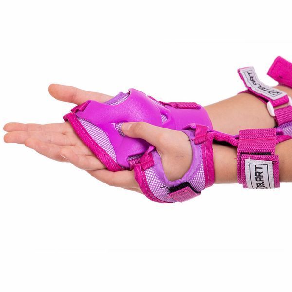 Защита для роликов детская наколенники налокотники перчатки Zelart ENJOYMENT SK-4684 S-L цвета в ассортименте S (3-7 лет) SK-4684 фото