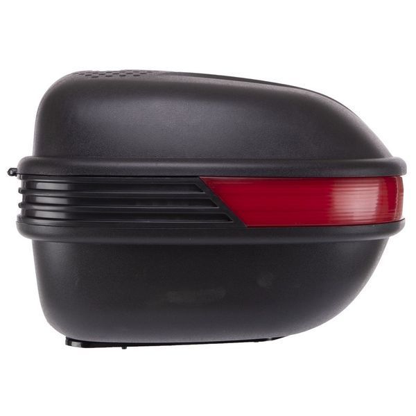 Кофр центральний задній для мотоцикла пластиковий Top Case BUOTAI ZJH-999 1шт 40x26x56см чорний-червоний ZJH-999 фото