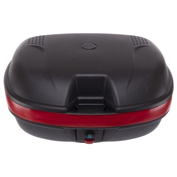 Кофр центральний задній для мотоцикла пластиковий Top Case BUOTAI ZJH-999 1шт 40x26x56см чорний-червоний ZJH-999 фото