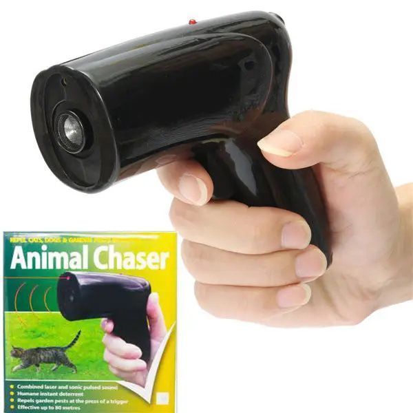 Отпугиватель собак ультразвуковой Scram Animal Chaser расстояние до 10 метров, Пугач для собак ws18913 фото