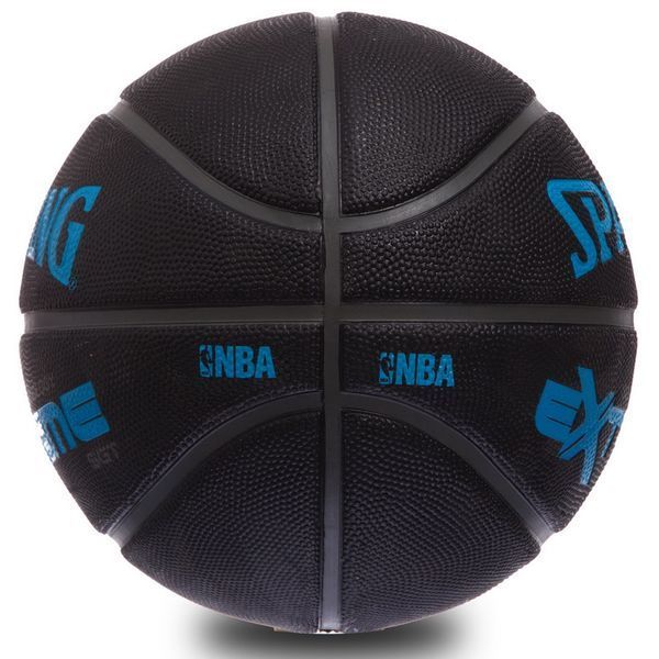 Мяч баскетбольный резиновый SPALDING EXTREME SGT 8-PANEL 83306Z размер 7 черный 83306Z фото