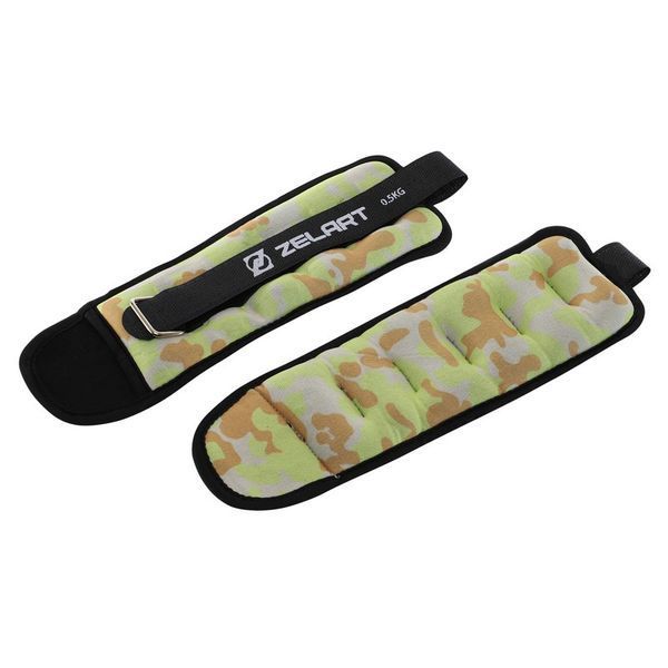 Обважнювачі-манжети для рук і ніг Zelart TA-7819-0_5 вага 2x0,5кг кольори в асортименті TA-7819-0_5 фото