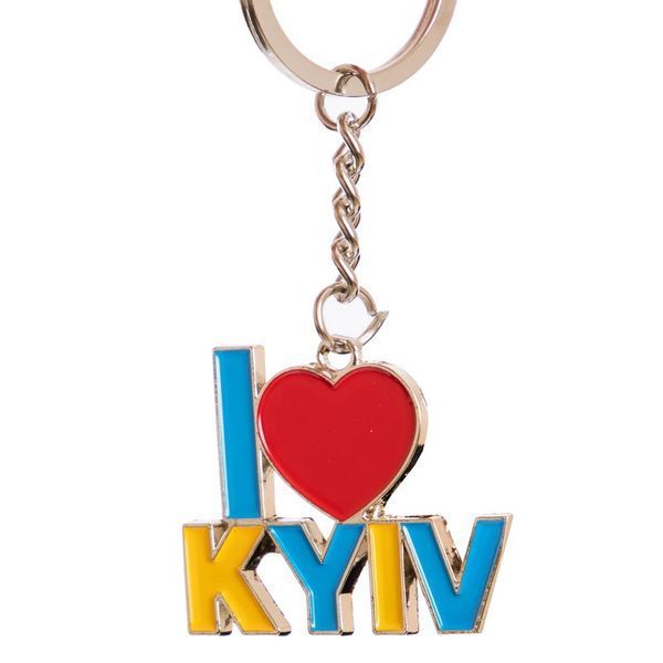 Брелок для ключей SP-Sport I love Kyiv FB-0754 1шт FB-0754 фото