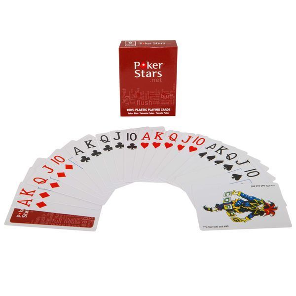 Карты игральные пластиковые SP-Sport POKER Stars 8018 54 карты 8018 фото