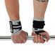 Бинти кистьові для жиму STRENGTH WRIST WEIGHTLIFTING WRAPS EZOUS C-03 2штуки чорний-сірий C-03 фото 13