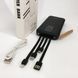Power Bank зарядное устройство на солнечной батарее 10000mAh с индикатором заряда. Цвет: черный ws53595 фото 9