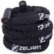 Канат для кроссфита в защитном рукаве Combat Battle Rope Zelart FI-2631-15 15м черный FI-2631-15 фото 6