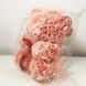 Лучший подарок: мишка из искусственных 3D роз 25 см. Цвет: оранжевый ws75291-2-2 фото 2