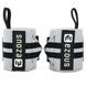 Бинти кистьові для жиму STRENGTH WRIST WEIGHTLIFTING WRAPS EZOUS C-03 2штуки чорний-сірий C-03 фото 5