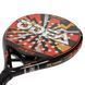 Ракетка для падел-тенниса Padel ODEAR POWER ROUND BT-6583 черный-оранжевый BT-6583 фото 5