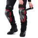 Мотонаколенники Ridbiker MS-4320 2шт черный-красный MS-4320 фото 4