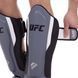 Защита голени и стопы Муай Тай, ММА, Кикбоксинг кожаная UFC PRO Training UHK-69981 S-M серебряный-черный UHK-69981 фото 4