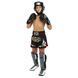 Защита голени и стопы Муай Тай, ММА, Кикбоксинг кожаная UFC PRO Training UHK-69981 S-M серебряный-черный UHK-69981 фото 11