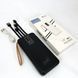 Power Bank зарядное устройство на солнечной батарее 10000mAh с индикатором заряда. Цвет: черный ws53595 фото 1
