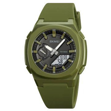 Часы наручные мужские SKMEI 2091AGWT, армейские часы противоударные, военные тактические часы ws97957 фото