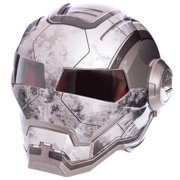 Мотошлем интеграл (full face) Masei Железный человек M-2295 M-XL серый M-2295 фото