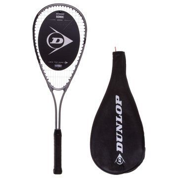 Ракетка для сквоша 27' DUNLOP D SR SONIC TI 5.0 HQ DL773367 серый-черный DL773367 фото